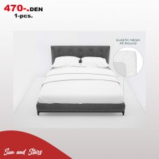 Bedsheet with elastic (160*200) High Quality for hotel use 470 den.